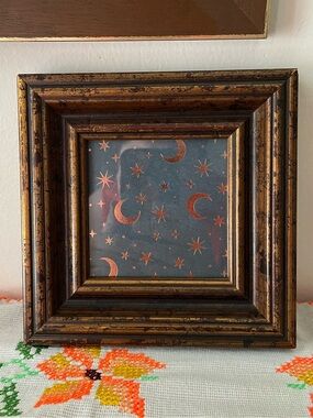 Whimsygoth Bronze Picture Frame 4x4